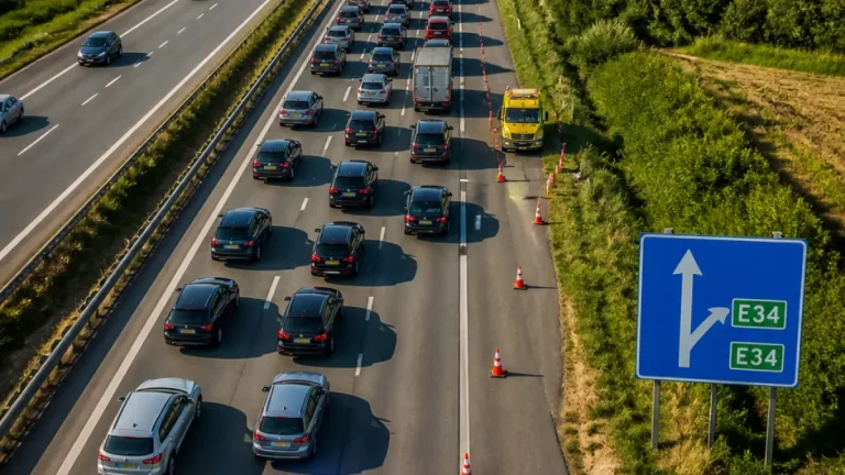 Accident sur l’E17 entre Anvers et Gand : longues files et conseil d’éviter l’autoroute