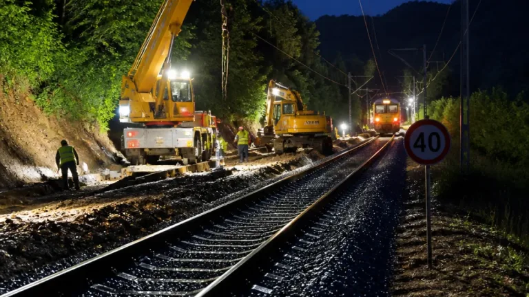 Andenne : la circulation ferroviaire rétablie après l'inondation à Bas-Oha, mais la vigilance reste de mise
