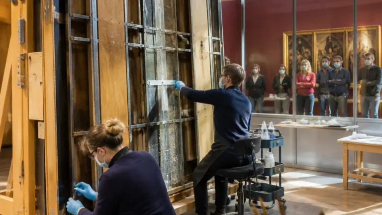 Anvers : le KMSKA entame une phase cruciale de restauration du retable de Rubens