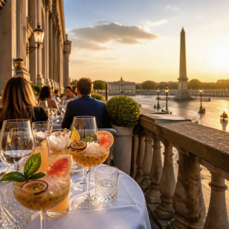La Terrasse Concorde de l’Hôtel de Crillon lance une carte de « frozen » cocktails face à la place