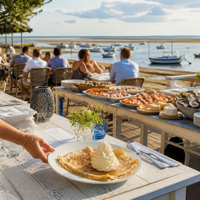 Cap-Ferret : la Villa Colette installe un goûter quotidien et un brunch dominical face au bassin