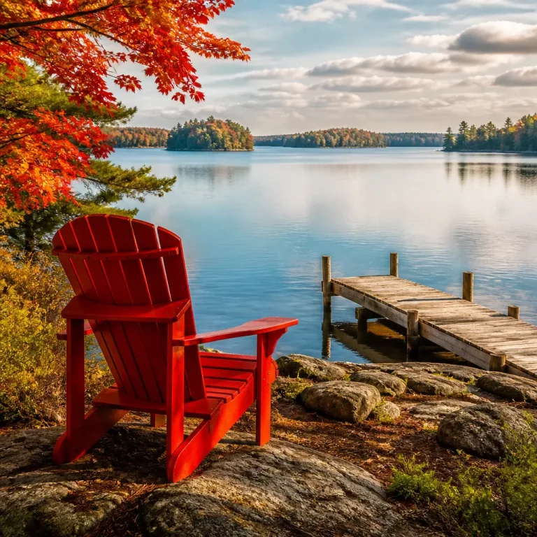 Les chaises Muskoka : le fauteuil qui invite à ralentir au cœur des grands espaces canadiens