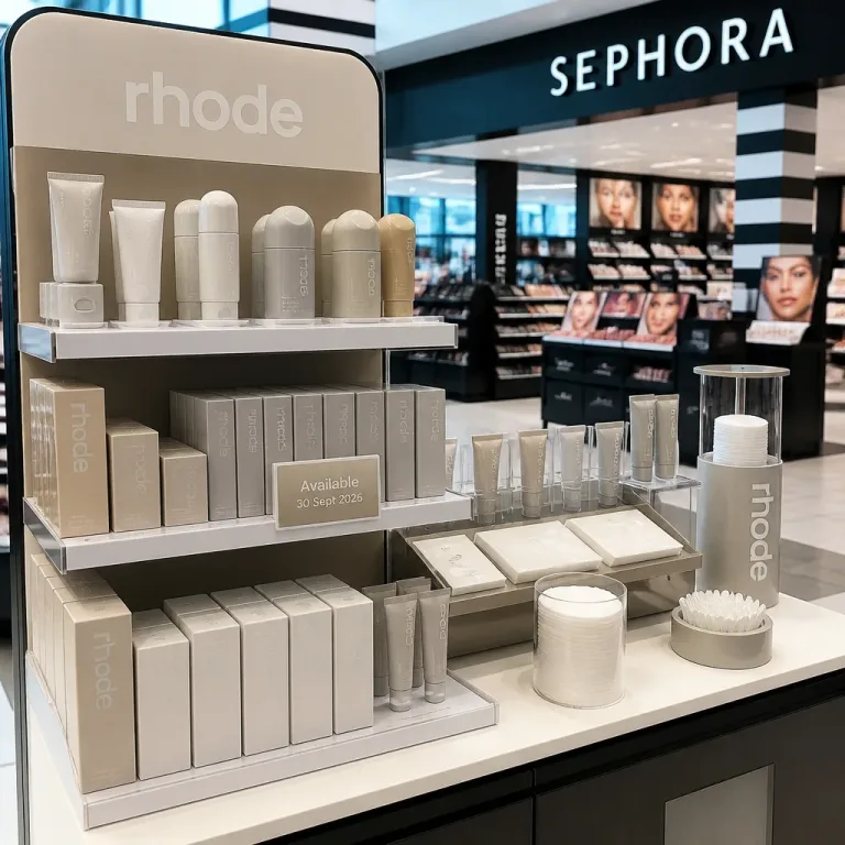 Rhode débarque chez Sephora en Belgique: date de lancement et disponibilité confirmées