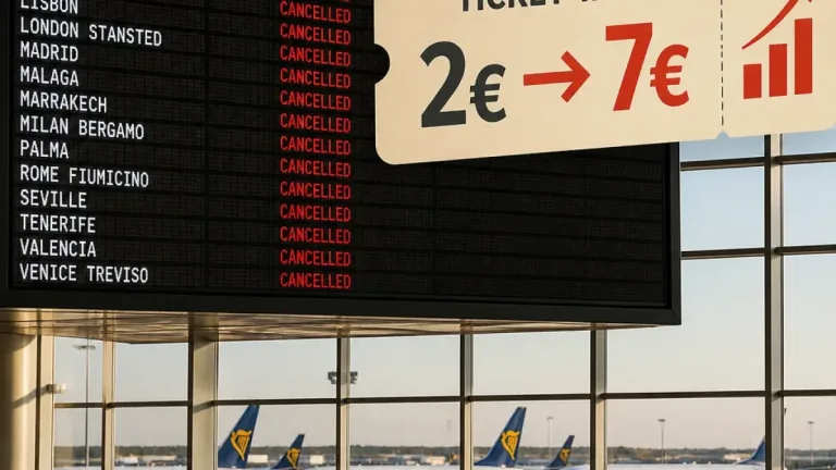 Ryanair réduit fortement sa présence en Belgique après la hausse de la taxe sur les billets