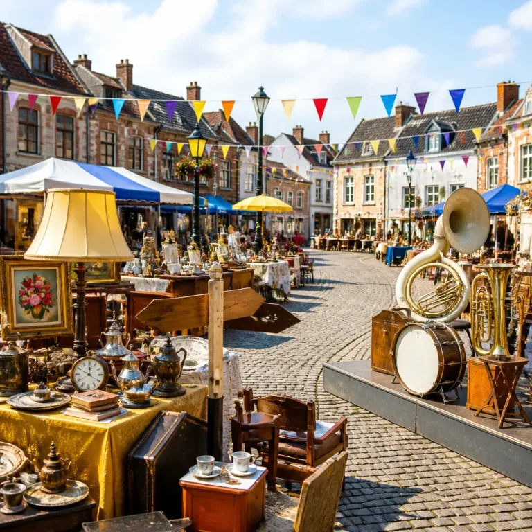 Week-end du 15 août : où chiner en Belgique, des grandes foires aux brocantes de village