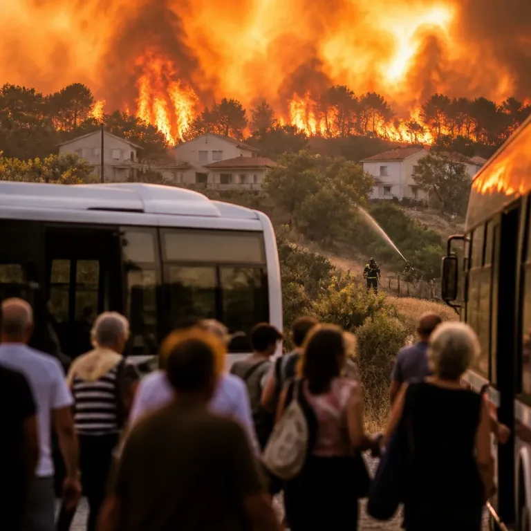 Feu de forêt près de la frontière: 1.800 personnes évacuées à Hürtgenwald, situation qualifiée de « catastrophe majeure »