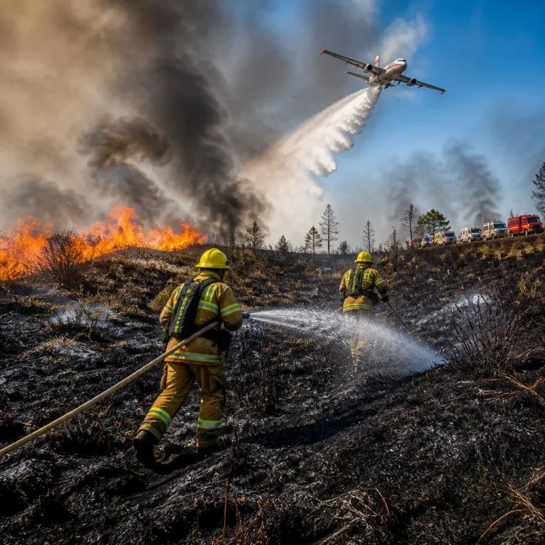 Près de 3 000 hectares partis en fumée: la Belgique affronte l’un des pires incendies de son histoire