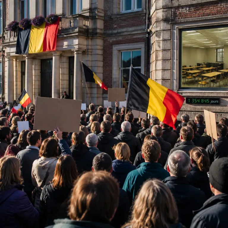 2025, année historique de grèves en Belgique : plus de 1,35 million de jours perdus