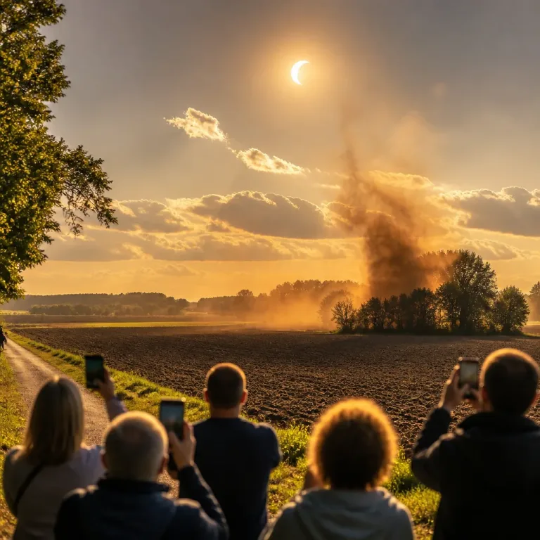 Éclipse solaire: la Belgique observée entre poussières, nuages et images partagées