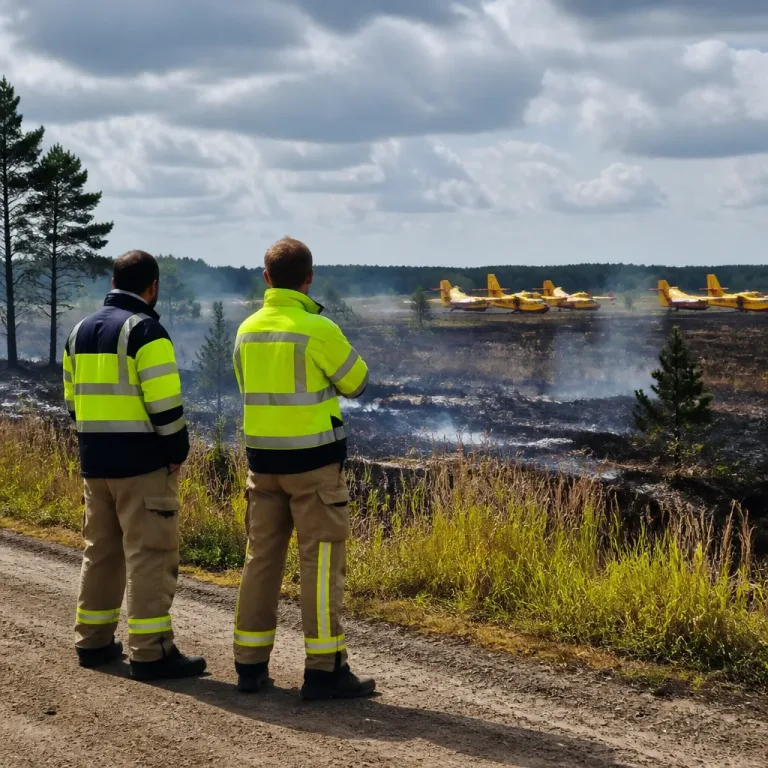 Incendie des Hautes Fagnes : le feu « encerclé », la situation reste délicate sur le terrain