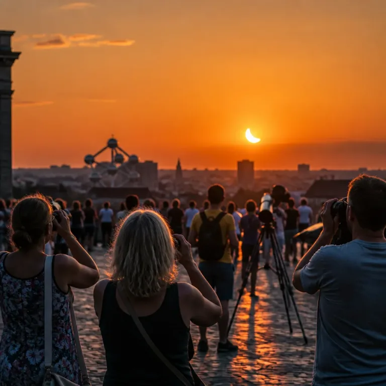 Éclipse solaire partielle : la Belgique a basculé dans la pénombre, maximum attendu à 20h13