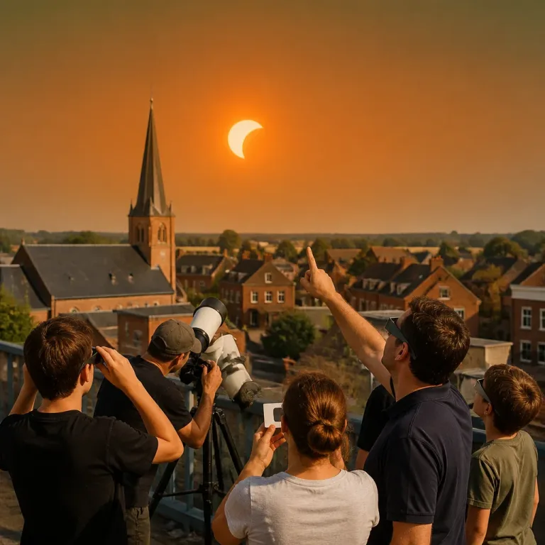 Une éclipse partielle visible en Belgique ce soir : où et comment l’observer en toute sécurité
