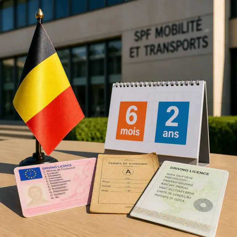 Permis étrangers en Belgique : quand faut-il l’échanger ou le renouveler ?