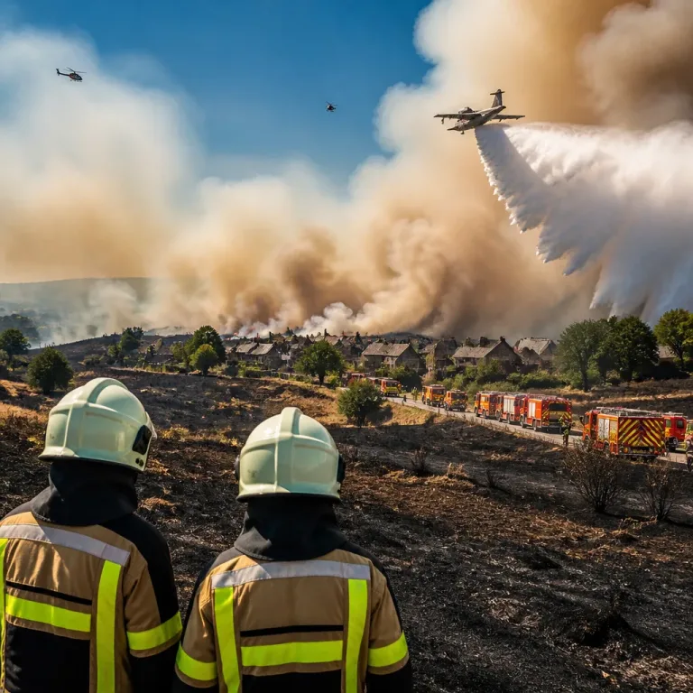 Feu majeur dans les Hautes Fagnes : plus de 1.650 hectares partis en fumée, des moyens européens mobilisés