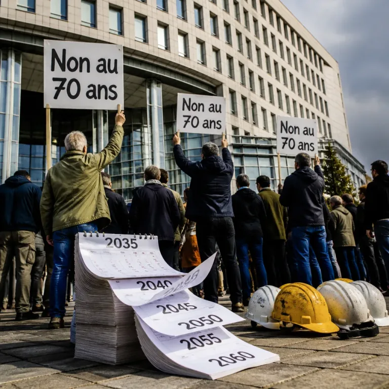 Pensions : l'idée d'un âge légal à 70 ans relancée, la classe politique unanime contre