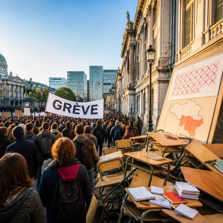 La Belgique a connu en 2025 un niveau inédit de grèves, selon l’ETUI