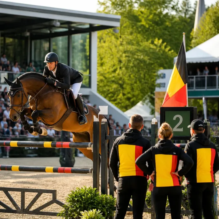 À Aix-la-Chapelle, la Belgique décroche l’argent en saut d’obstacles et valide son ticket pour Los Angeles