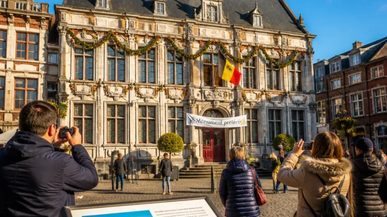 Binche : l’Hôtel de Ville sacré monument préféré des habitants du Centre