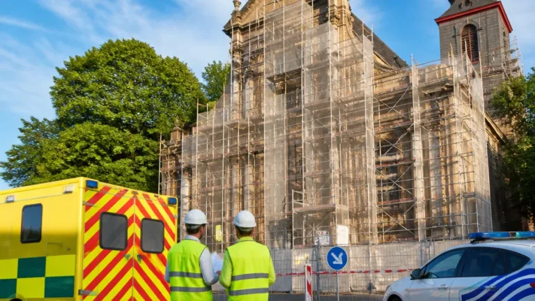 Binche : nouvelle expertise de sécurité sur l'église des Récollets après l'incendie
