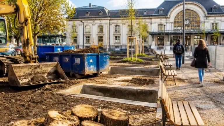 Braine-l'Alleud : la place Sainte-Anne redeviendra verte, chantier lancé