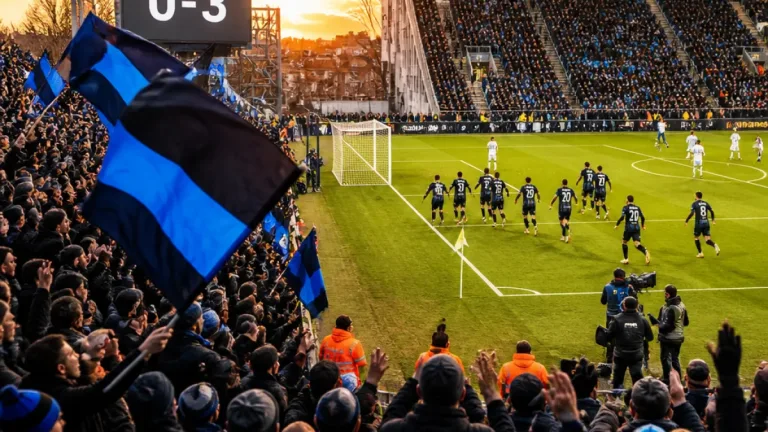 Bruges s'impose largement à Louvain et reprend provisoirement la tête