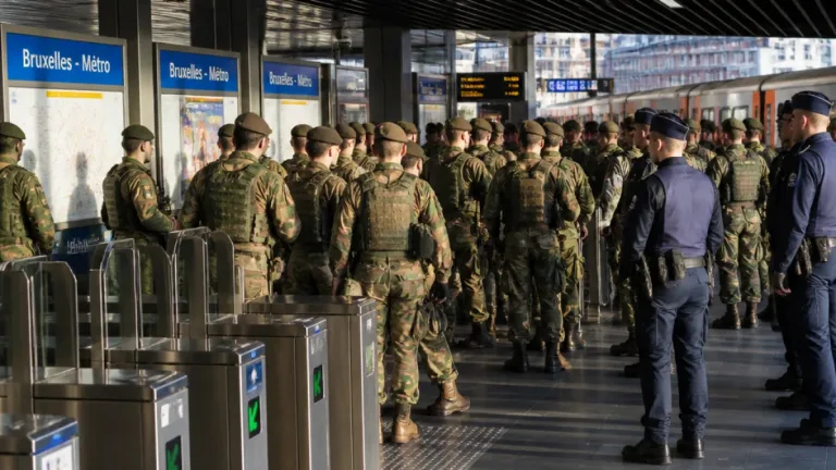 Bruxelles : l’opération Urban Shield prolongée six mois de plus dans gares et métros