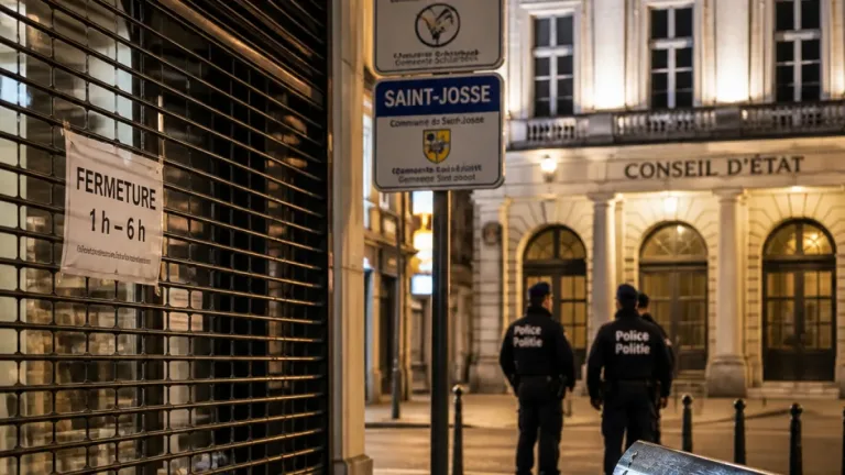Bruxelles : le Conseil d'État autorise la fermeture nocturne dans le quartier Nord, mais émet des réserves