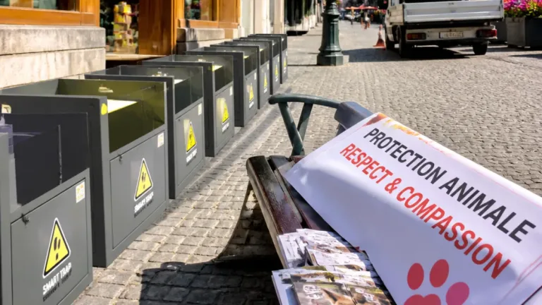 Bruxelles : polémique autour des pièges qui noient des rats dans le piétonnier