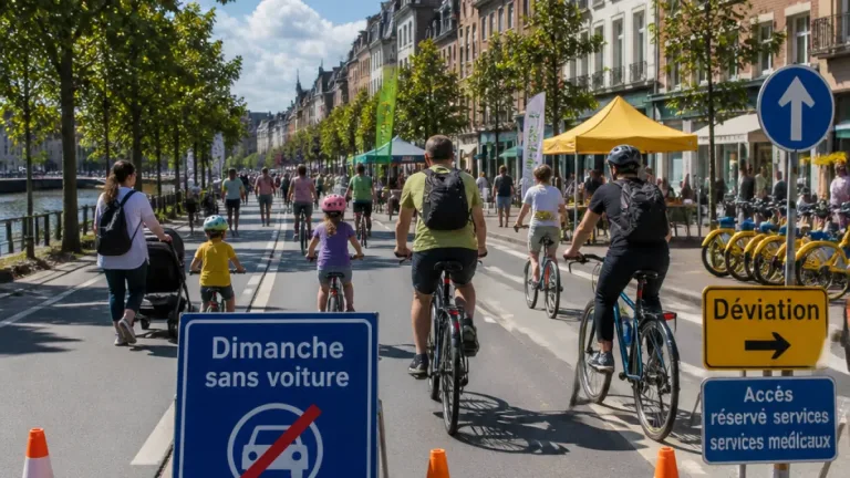 Bruxelles se prépare pour le Dimanche sans voiture du 20 septembre
