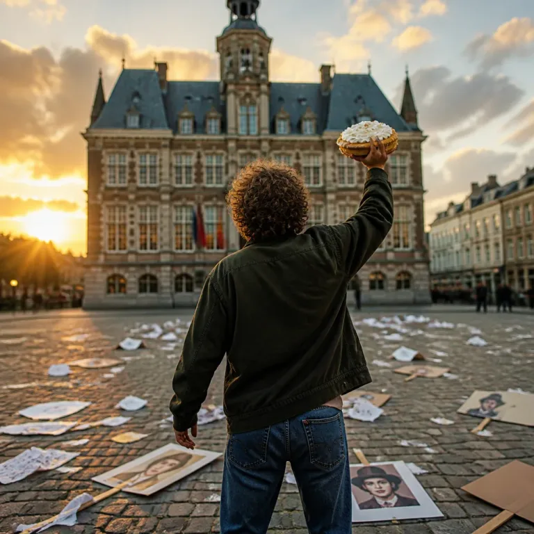 Décès de Noël Godin, le « maître de la tarte » belge qui a visé les « pompeux »