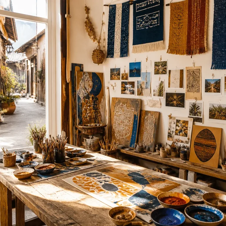Ben D. : voyages, influences éthiopiennes et abstraction au cœur de l’Île aux Artisans