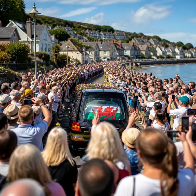 Des milliers de fans réunis à Mumbles pour un adieu à Bonnie Tyler