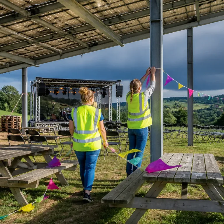 Le festival l’Hareng festif s’installe sous les ombrières pour rapprocher la culture des campagnes