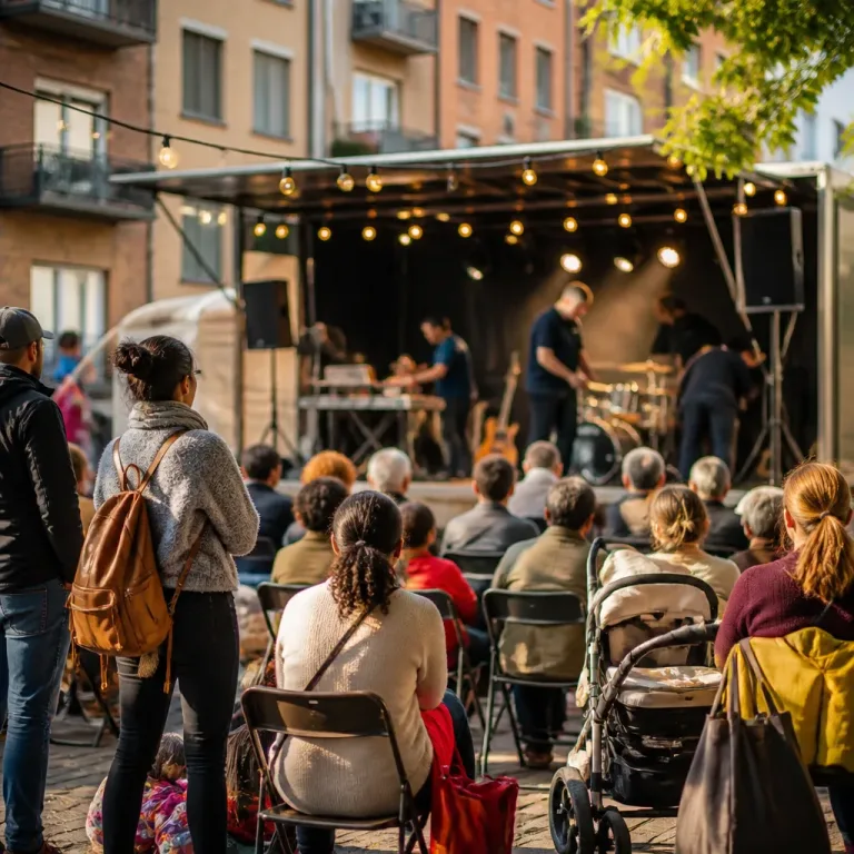 Le festival Darc installe un concert au pied des immeubles de Saint-Jacques à Châteauroux