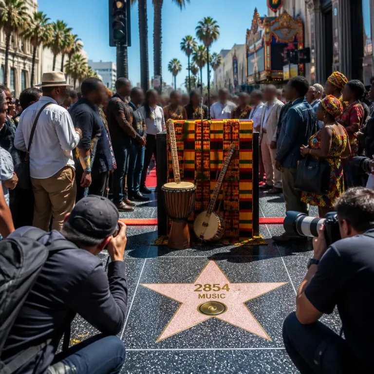 Angélique Kidjo reçoit une étoile sur le Hollywood Walk of Fame, première musicienne née en Afrique honorée
