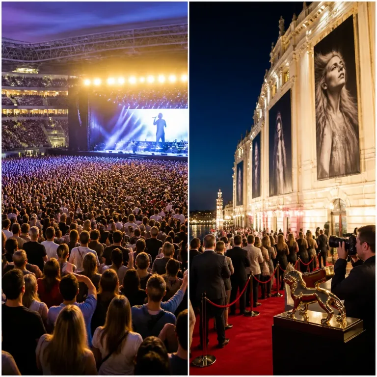 Céline Dion triomphe à Paris; à Venise, Naza suscite ovation et polémique politique