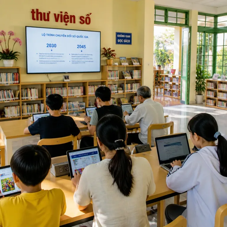 Le Vietnam veut basculer de la lecture au « savoir numérique » d’ici 2045