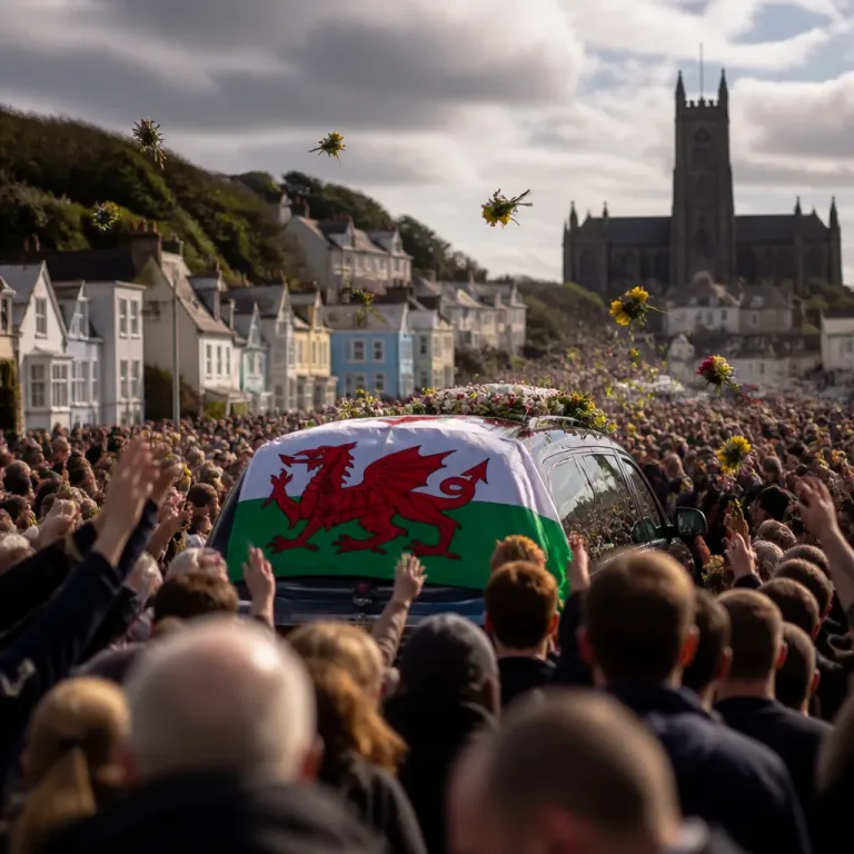 Des milliers de Britanniques rendent hommage à Bonnie Tyler à Mumbles