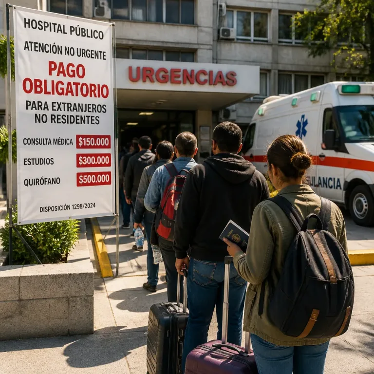 L'Argentine met fin à la gratuité de soins non urgents pour étrangers non‑résidents
