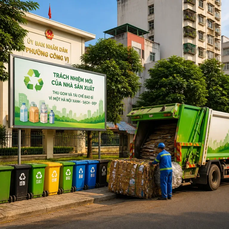 Le Vietnam veut durcir l’EPR pour booster la collecte et le recyclage des emballages