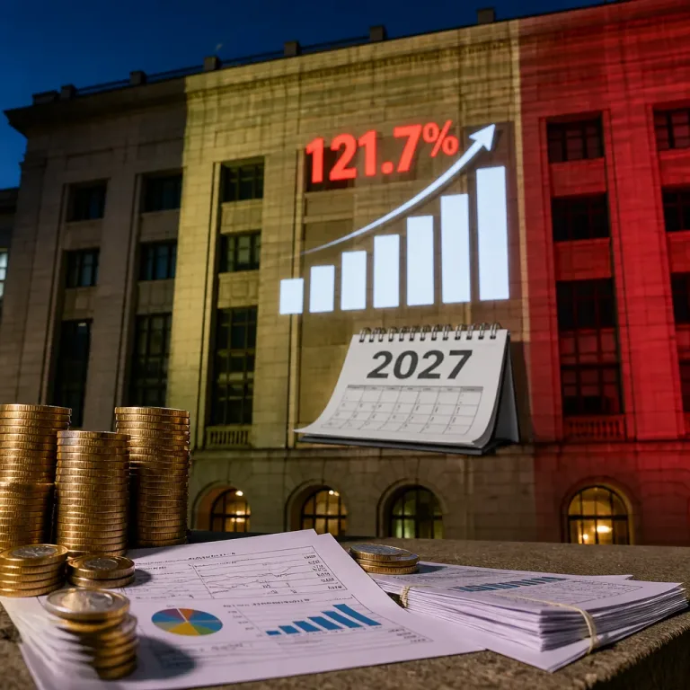 La dette publique française atteindra un niveau record de 121,7 % du PIB en 2027