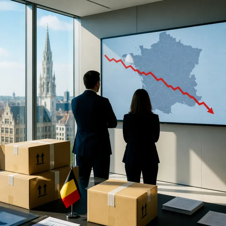 Croissance française révisée à la baisse : les signes d’essoufflement inquiètent l’économie voisine