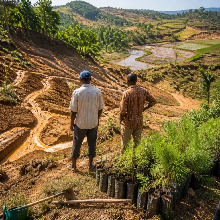 À Madagascar, l’érosion ravage les terres agricoles et compromet les revenus des paysans