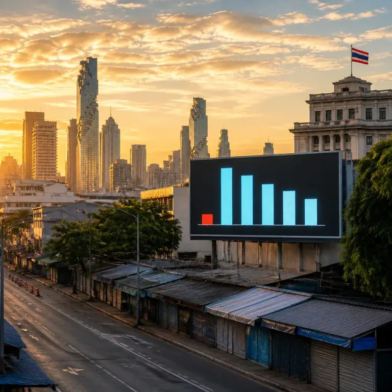 La Thaïlande ralentit : croissance du 2e trimestre à 1,9 % et inquiétudes régionales