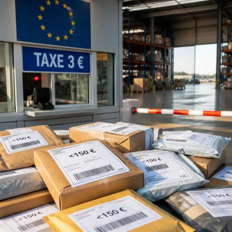 Taxe européenne sur les petits colis : importations en forte baisse et perturbation des géants chinois