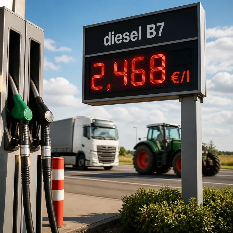 Le prix du diesel frôle son record : quelles conséquences pour les ménages et les professionnels ?