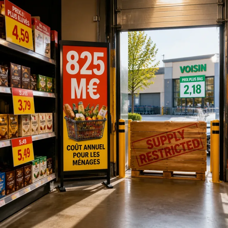Restrictions d’approvisionnement : 825 millions d’euros évitables pour le pouvoir d’achat belge