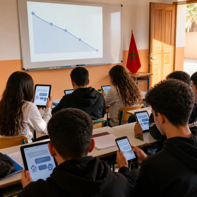 PISA 2025 : au Maroc, usage massif de chatbots mais recul préoccupant en lecture