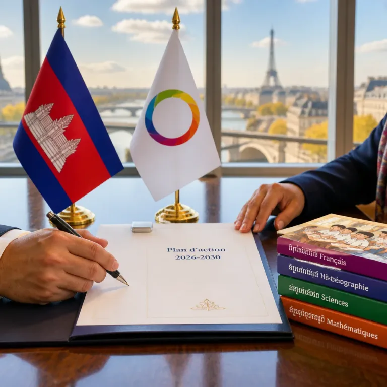 Le Cambodge et l’OIF lancent un plan quinquennal pour moderniser l’enseignement du français