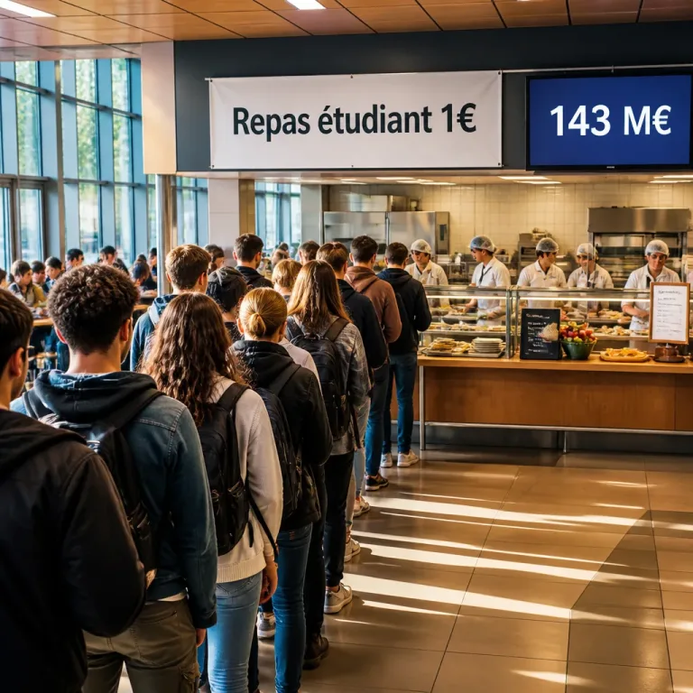 Repas étudiant à 1 € : Paris annonce 143 millions d’euros pour accompagner la généralisation